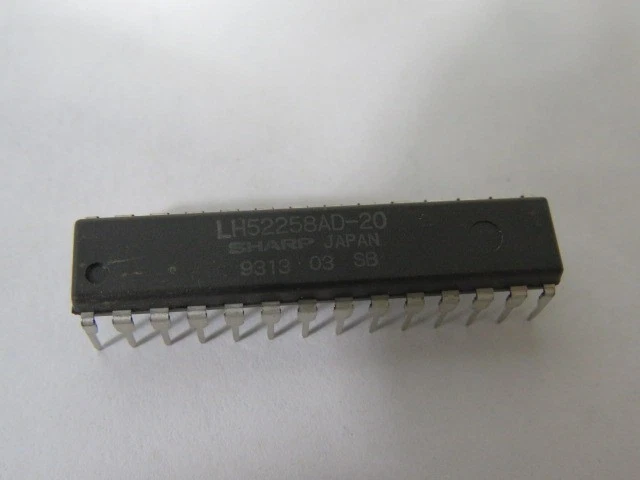 Sharp LH52258AD-20 CMOS 32KX8 Static RAM Memory Chip 28-Pin NOP - Image 3 of 3