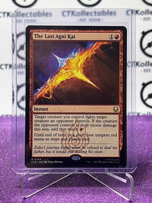 2025 MTG AVATAR THE LAST AIRBENDER THE LAST AGNI KAI # R 0144 NON-FOIL ...