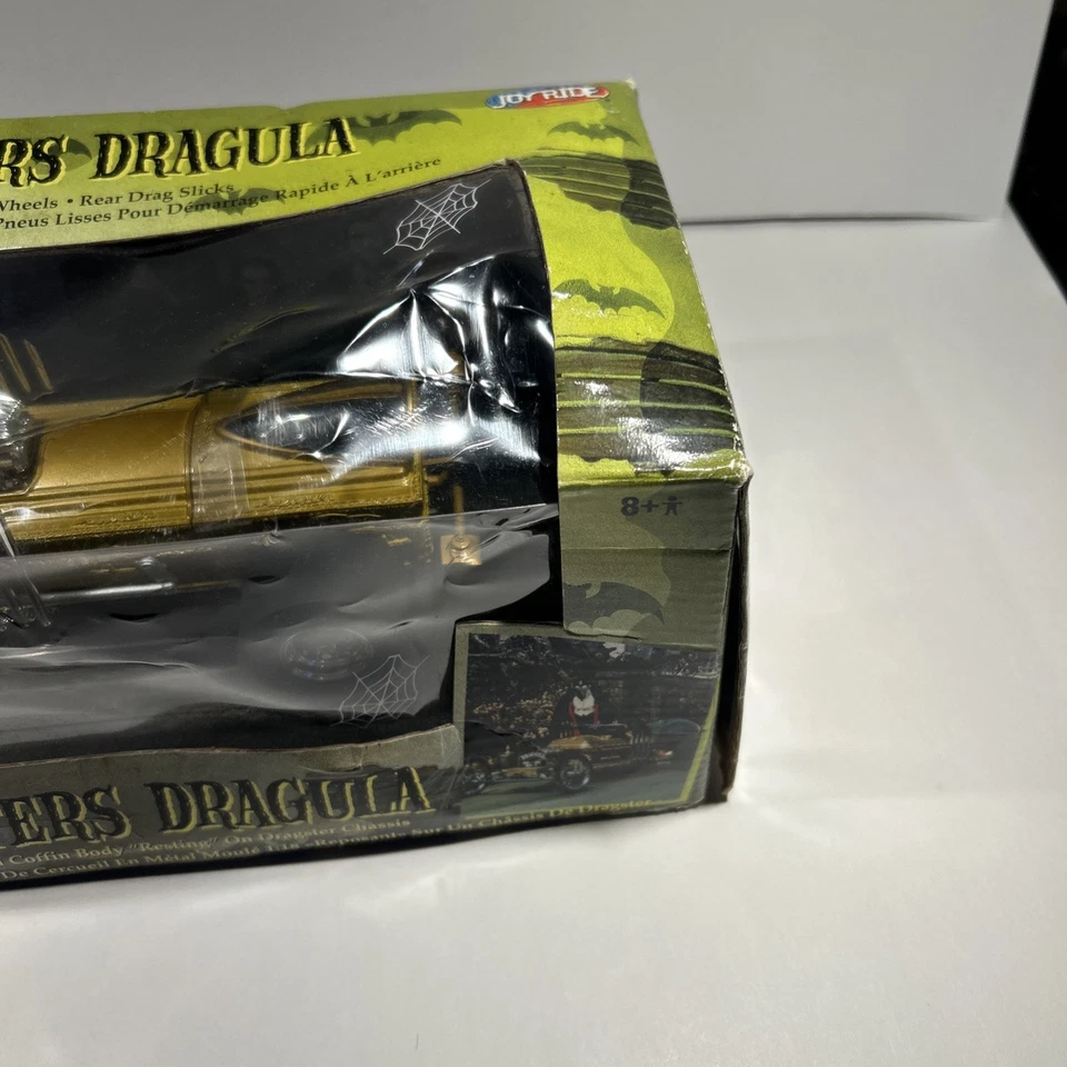 Ertl American Muscle The Munsters Dragsters Dragula 1:18 Diecast - Dorado Foto 4 de 4