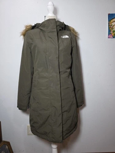The North Face Arctic Parka NF0A4R2V Down Jacket Womens Cordovan Insulated  Sz S