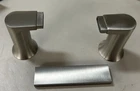 Moen BH3886BN Wall Mounted Modern 6.8-Inch Hand-Towel Bar - Brushed Nickel