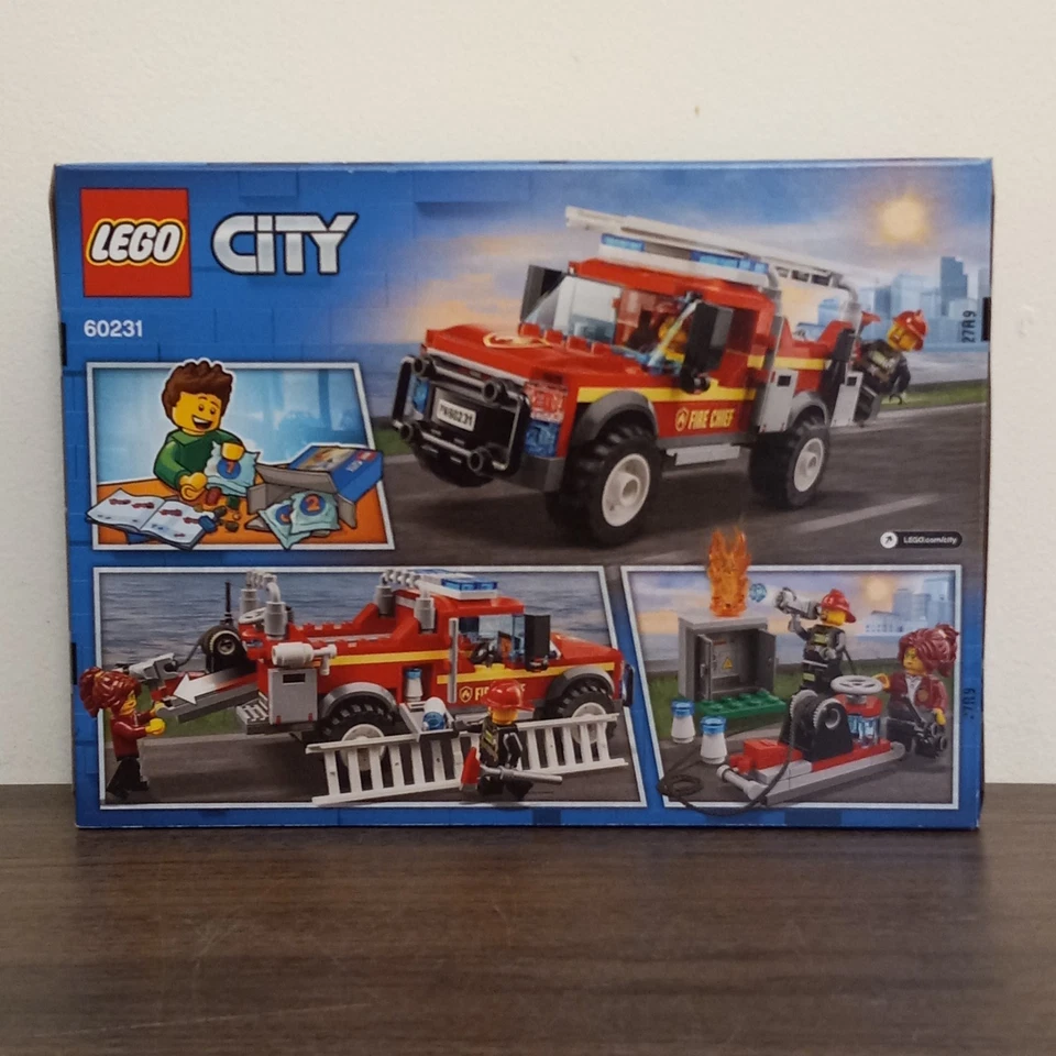 LEGO CITY: Camión de Respuesta de Jefes de Bomberos (60231) Nuevo Sellado Caja Original - Retirado  Foto 2 de 4