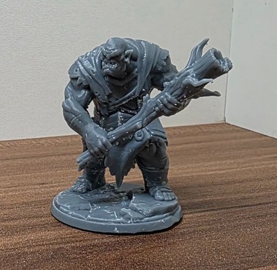Tabletop Figuren - Trolle / Orks- ca. 50mm - für D & D, Sammler - unbemalt