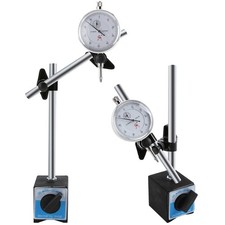 Magnet Messstativ Messuhr mit Zessuhr Feinstelleinrichtung 10mm Zentralklemmmung