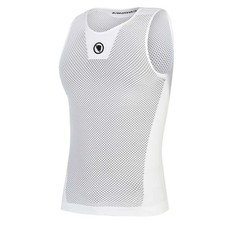 Sleeveless Fishnet Underwear White Endura Bicycle