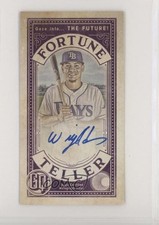 2019 Topps Gypsy Queen Fortune Teller Mini 41/50 Willy Adames #FTMA-WA Auto 2k5