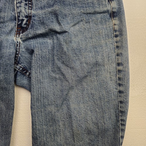 Harley Davidson Boot Cut Women Size 8 Jeans Blue Denim Motorcycle W/ Flaws - Picture 5 of 24