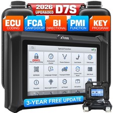 2026 Xtool D7s Full Diagnostic Tool E.cu Coding 4000 Bidirectional Fca Scanner