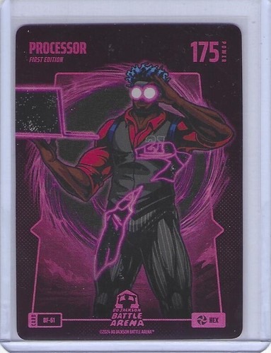 2025 Bo Jackson Battle Arena Update BATTLE FOILHEX# BF-61 Processor 175 Power