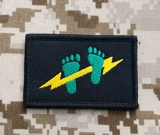 USAF PJ, 24th STS Emblems, Old  Style Medium, Pararescue Cap Patch