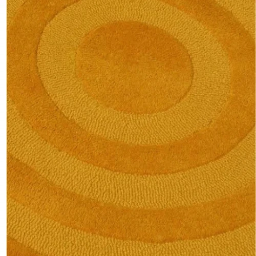 Round Rug, 8 ft Round Rug, Hand Tufted, 9x9, 10x10 Wool Round Carpet, Circle Rug - Image 3 of 4