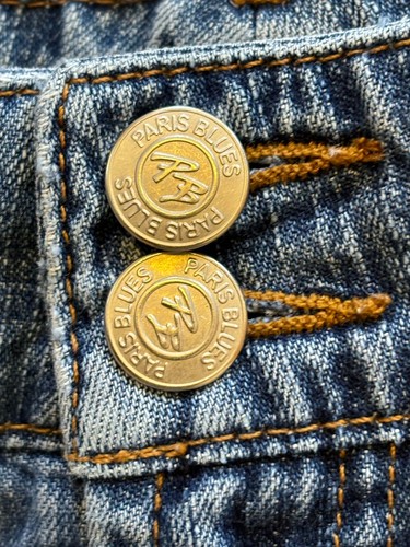 Pantaloncini denim Paris Blues Soulmate Midrise con frange taglia 11 - Foto 2 di 8
