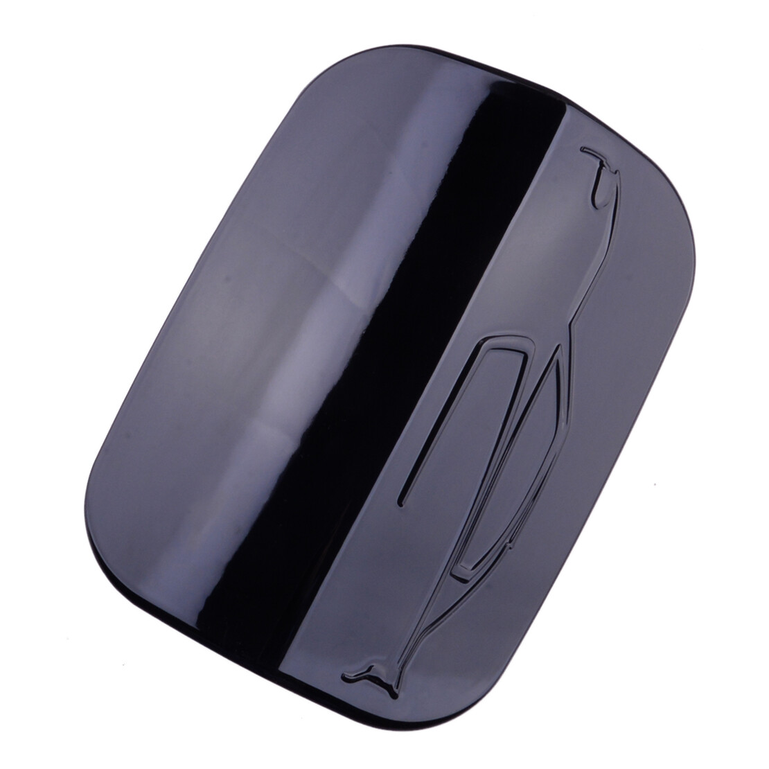 Black Fuel Gas Tank Cap Door Cover Trim Fit For Dodge Charger 20112020