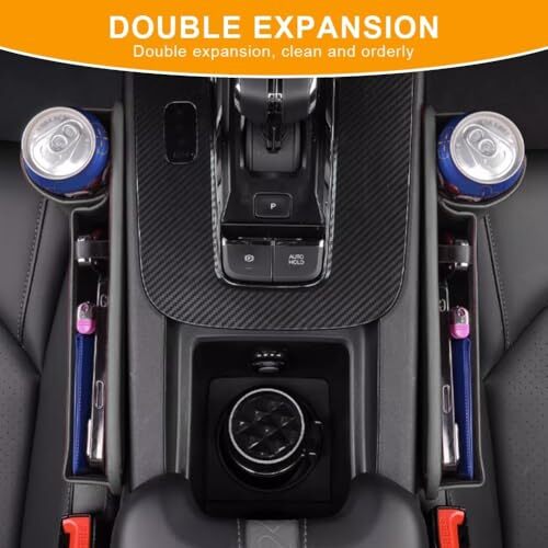 Starnearby Organiseur Latéral pour Siège de Voiture, Boîte de Rangement pour Esp - Afbeelding 4 van 7