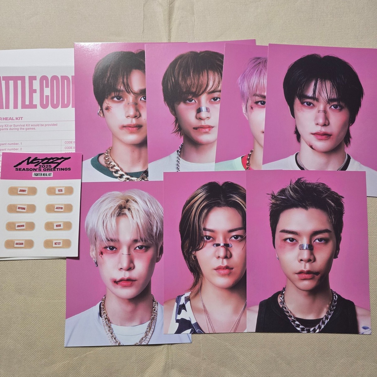 NCT 127 2025 SEASON'S GREETING 'BATTLE CODE 127