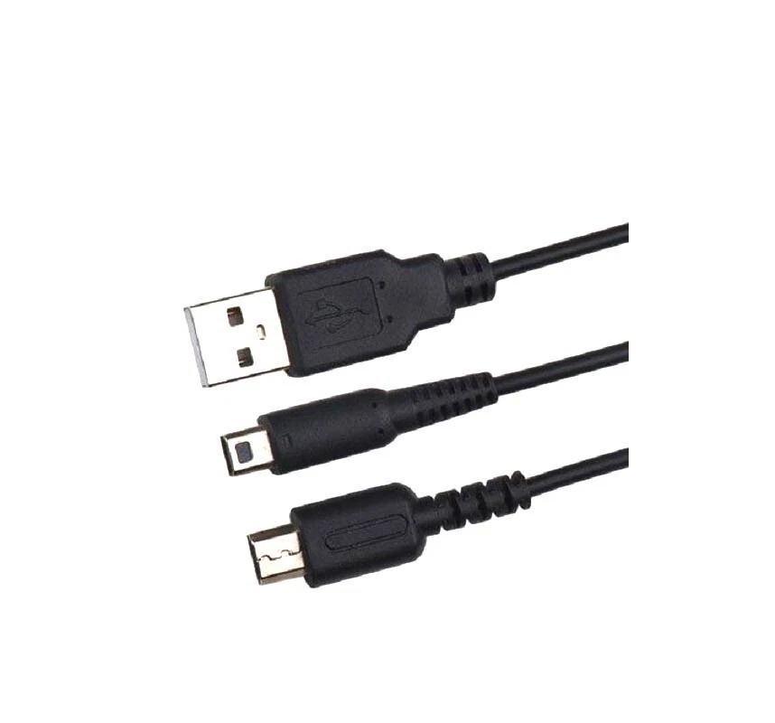 2 in 1 Charging Charger Cord Cable For Nintendo 3DS / DS Lite 
