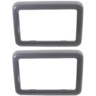 Pair Set of 2 Door Handle Trims Front Left-and-Right Inside for Truck Hardbody