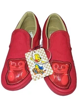 Size 3 - VANS SLIP ON x Haribo Low RED BEAR