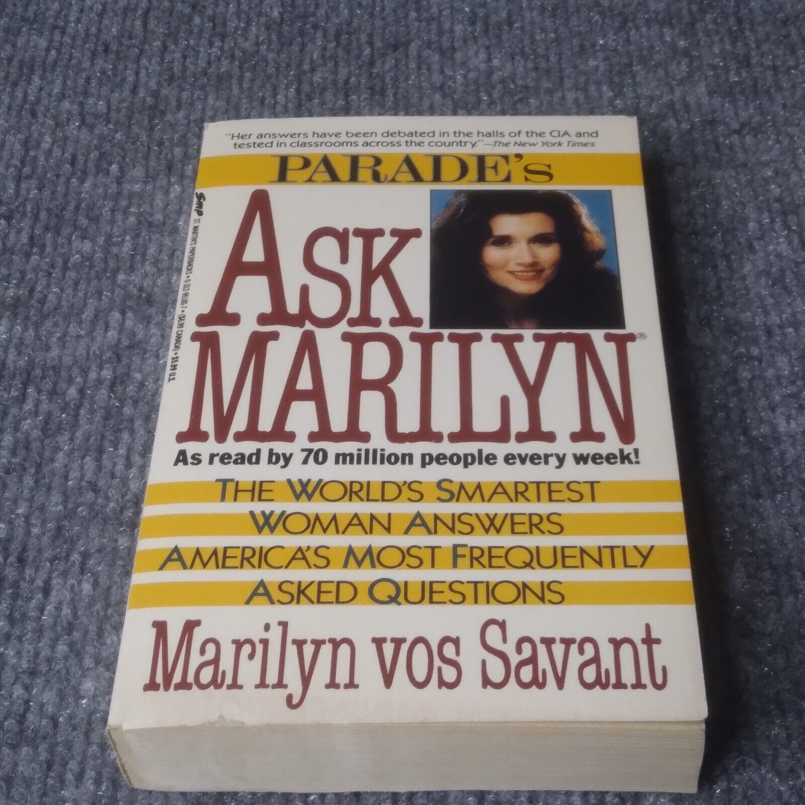 Parade's Ask Marilyn (Answers To by Vos Savant, Marilyn