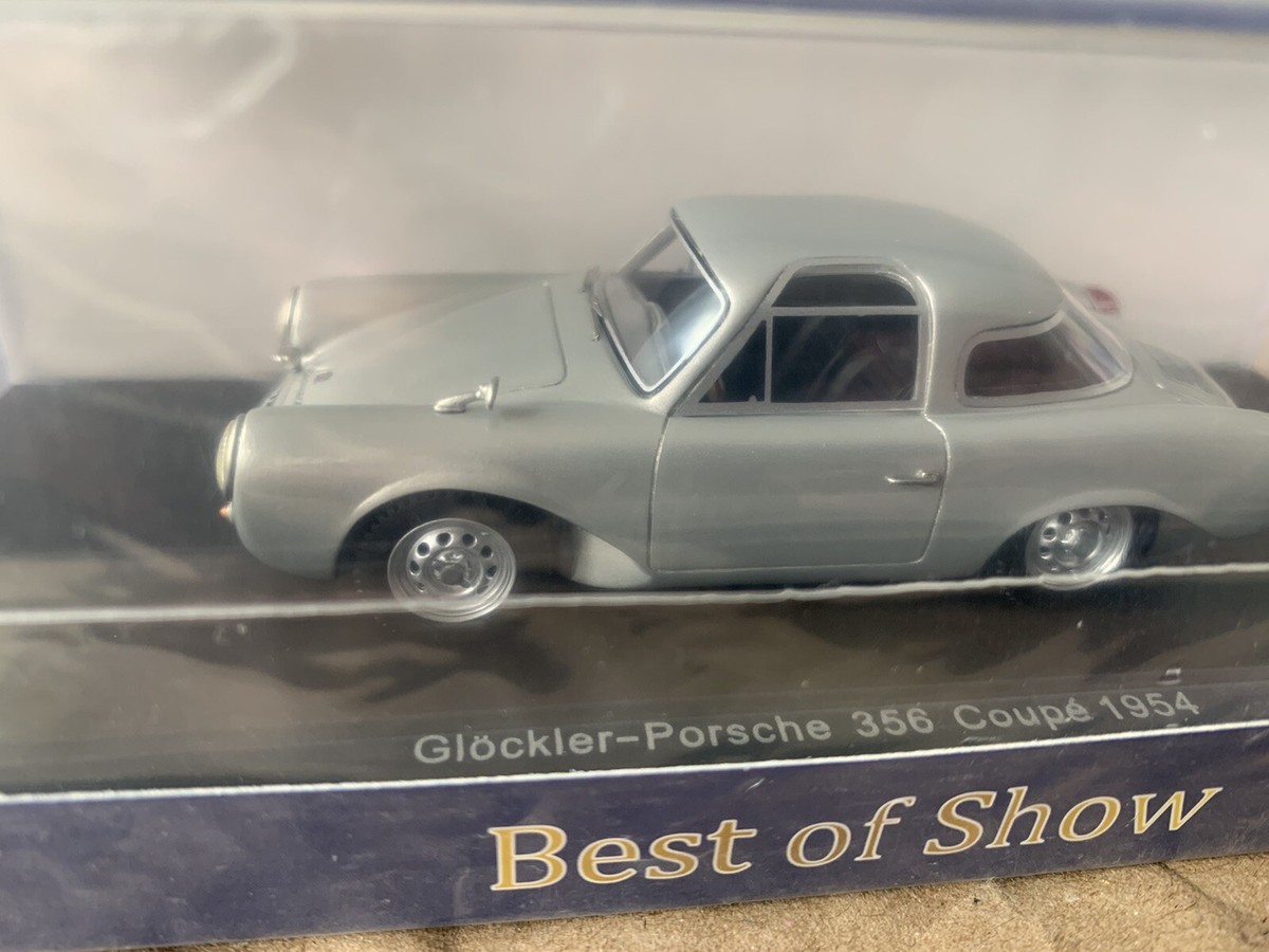 Modellino in miniatura Porsche 356 Glockler 1/43 Matrix Glöckler Special Roadster Weidenhausen No.44 1952