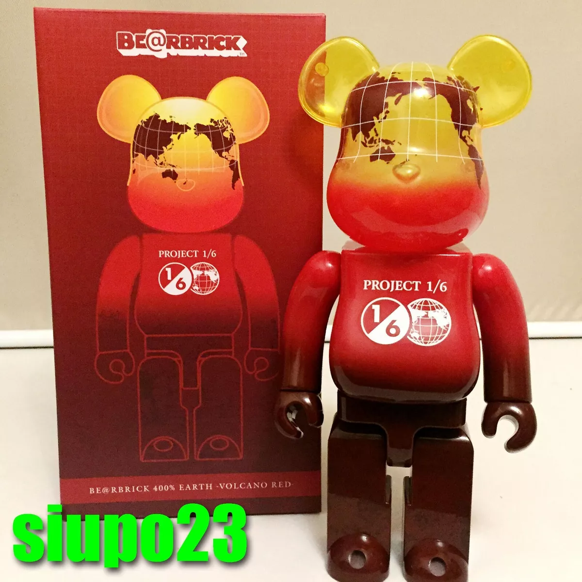 【翌日発送】BE@RBRICK EARTH 100％ & 400％