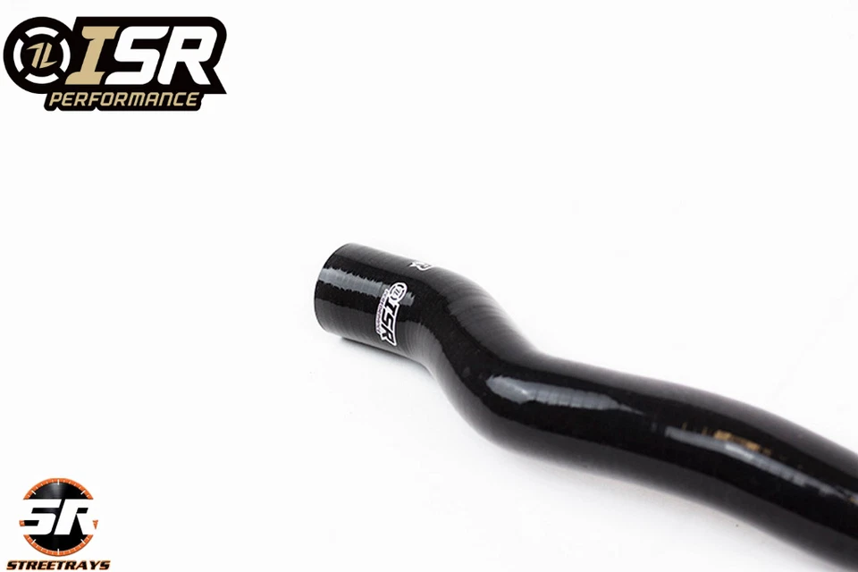 Kit de manguera de radiador de silicona ISR IS-RH-KA-BLK para 89-98 Nissan 240sx KA24 S13 S14 Foto 2 de 2