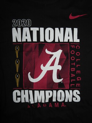 2020 ALABAMA CRIMSON TIDES National Champions Football (3XL) T-Shirt MAC  JONES