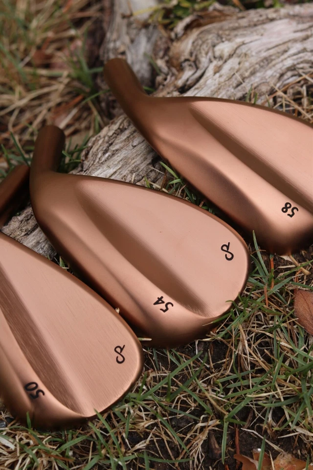 50/54/58 Corey Paul Classic 1025 FORGED Golf Wedge Set MATT ROSEGOLD PVD