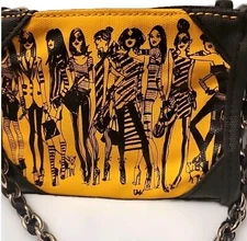 Izak Save the Bees Purse Crossbody Chain Yellow Girl Squad Limited Edition Rare