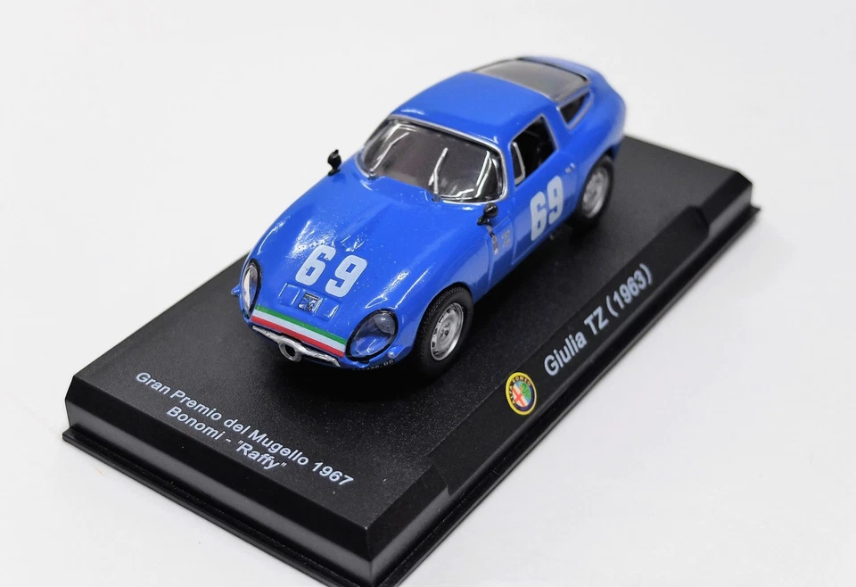 Modellino auto scala 1:43 Alfa Romeo Giulia TZ diecast modellismo da collezione - Immagine 2 di 3