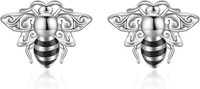 Sterling Silber Bienen Ohrringe Damen Niedliche Tier Ohrstecker 925 Silber