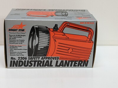 Bright Star 2206 Orange UL Lantern Safety Class I Approved | eBay
