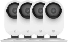 YI 4pc Security Home Camera Baby Monitor, 1080p WiFi Smart Indoor Nanny IP Cam 