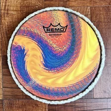Bongo Drumhead, Tucked, 7.15” SKYNDEEP SERPENTINE DAY GRAPHIC (M9-0715-S4-SD004)