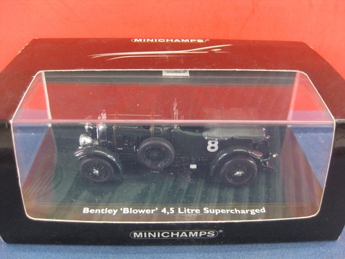 Minichamps PMA 436139530 SOPLADOR BENTLEY 4,5 SUPERCHARGET LM 1930 nuevo y embalaje original - Imagen 3 de 4