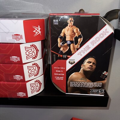 Mattel WWE The Rock Ultimate Edition 6 in Action Figure - HLN21