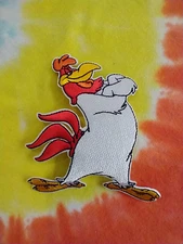 Warner Bros Looney Tunes Foghorn Leghorn 3.75 x 3.5 Inch Iron On Patch