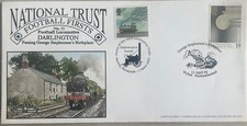 Darlington Football Firsts ‘Large’ Dawn First Day Cover 1995