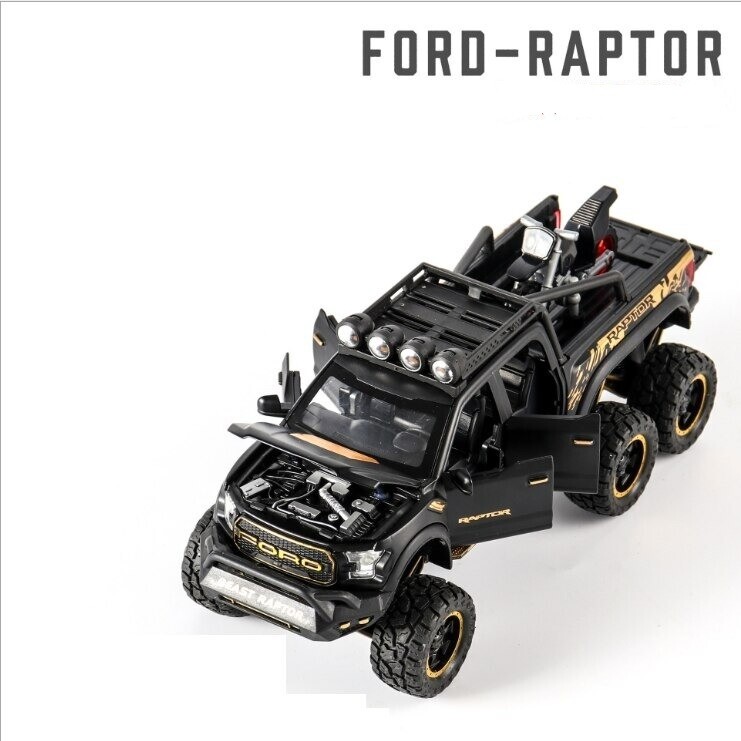Raptor プラモデル 1/20 Alloy car model 1: 28 simulation Ford F150 Raptor off-road