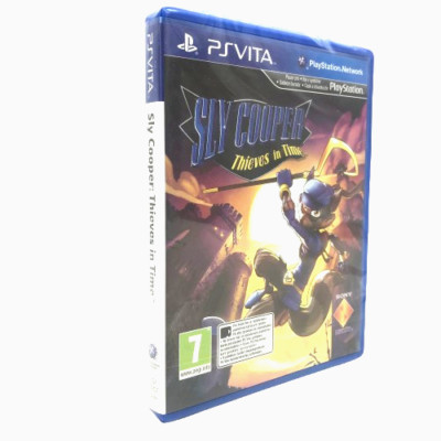 Sly Cooper: Thieves in Time (PS Vita) - [CZ][PL][RU][TR] - No English - RARE