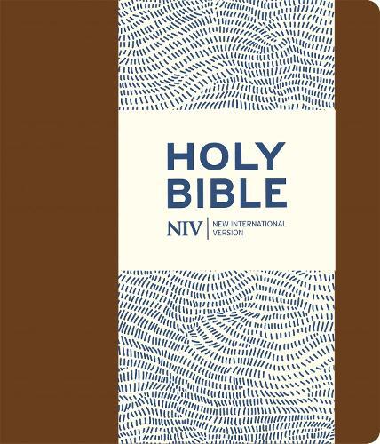 Thumbnail - International Niv Journalling Brown Imitation Leather Bible Wi