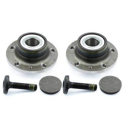 2 Radnabe Radlager Satz hinten für VW Scirocco Sharan Tiguan Touran Radlagersatz