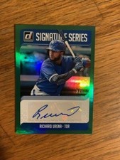 2018 PANINI DONRUSS RICHARD URENA AUTOGRAPH 2/5 SIGNATURE SERIES ~ #SS-RU