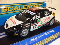Scalextric Seat Leon R.Colciago #19 Car C2912 FüR Autorennbahn Slotcar 1:32