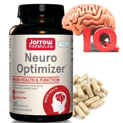 Neuro Optimizer Brain Health Supplements 7 Neuro Ingredient Dietary 120 Capsules