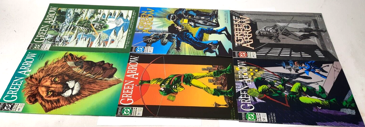 Lot 96 DC Comics Green Arrow 1988 Vol. 2 #1-80, 137 & More Grell