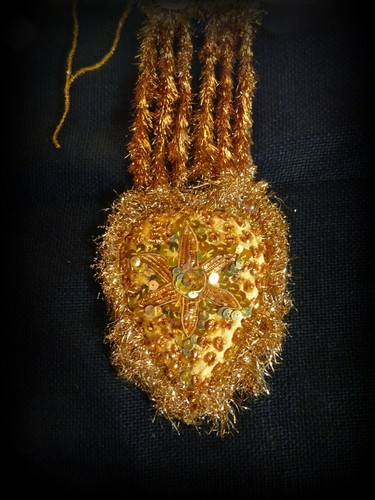 Garlands Christmas Decorations Amazing Handmade Indian Zardosi Embroidery Vtg - Picture 2 of 6