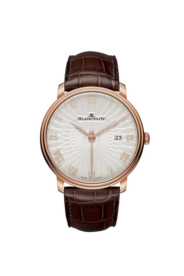 Blancpain Men's Villeret Ultraplate 40mm Automatic Watch 6651C-3642-55A