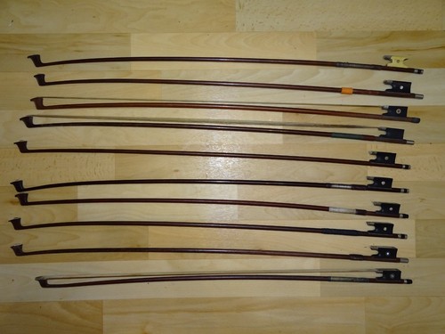 10 ARCOS DE VIOLÍN ANTIGUOS PARA REFORMAR (S070) - Imagen 3 de 16