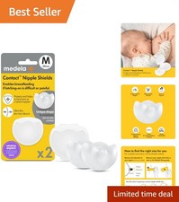 20mm Contact Nipple Shields  Food Grade Silicone for Easy Breastfeeding Comfort